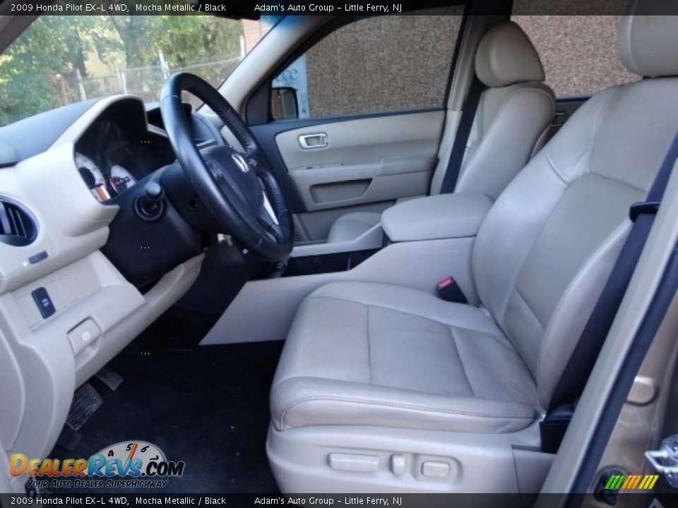2009 Honda Pilot EX-L 4WD Mocha Metallic / Black Photo #9