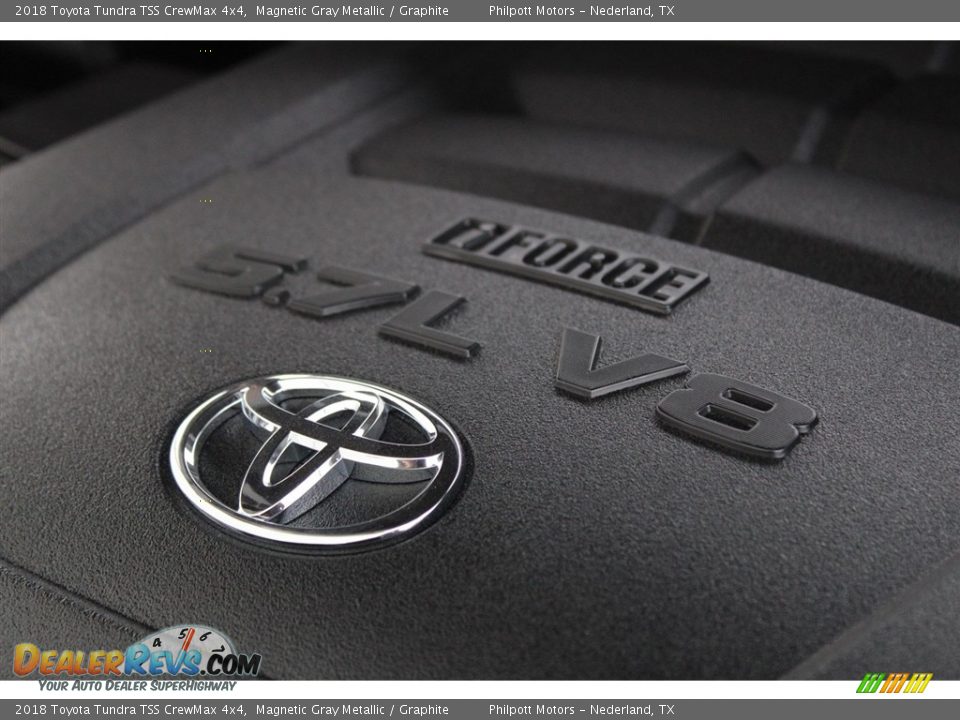2018 Toyota Tundra TSS CrewMax 4x4 Magnetic Gray Metallic / Graphite Photo #28