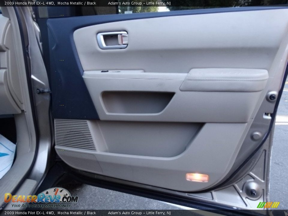 2009 Honda Pilot EX-L 4WD Mocha Metallic / Black Photo #13