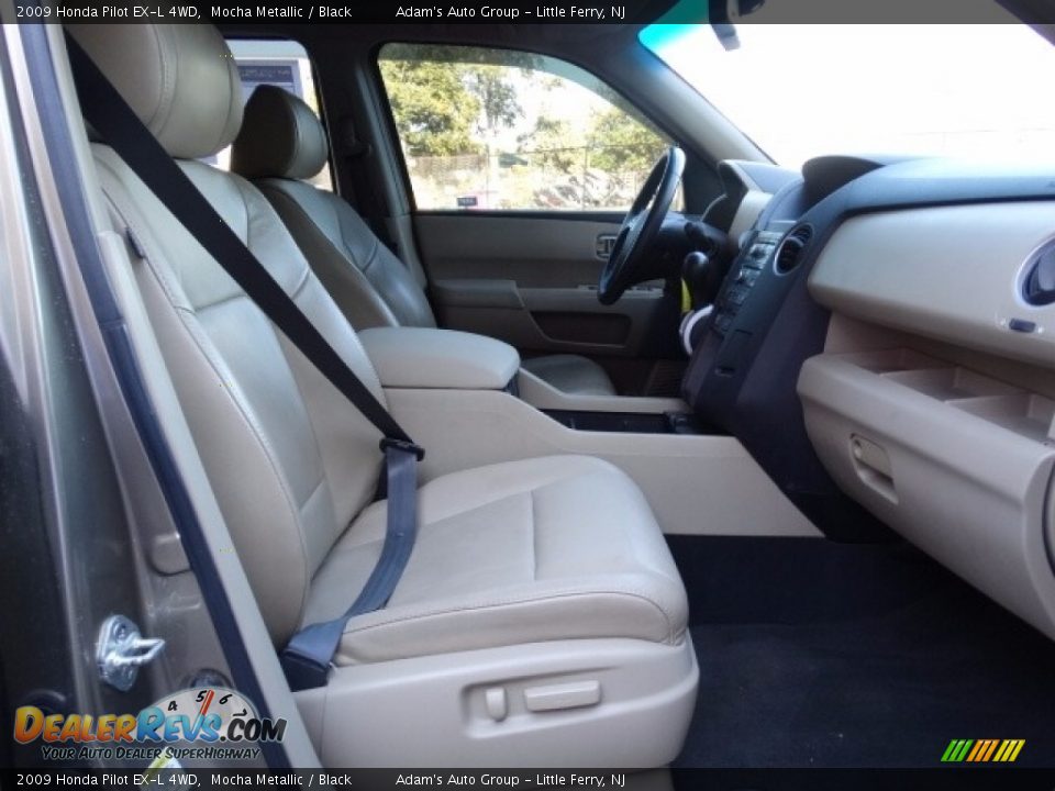 2009 Honda Pilot EX-L 4WD Mocha Metallic / Black Photo #14