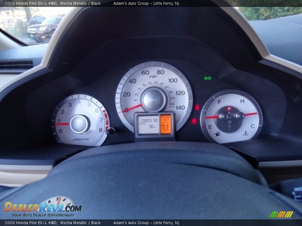 2009 Honda Pilot EX-L 4WD Mocha Metallic / Black Photo #19