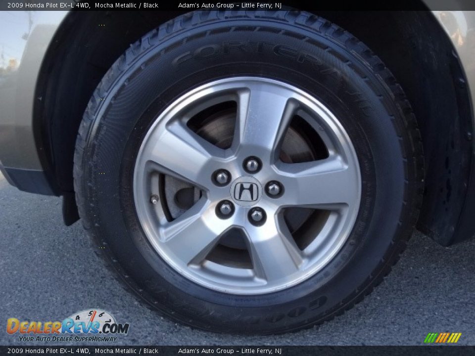 2009 Honda Pilot EX-L 4WD Mocha Metallic / Black Photo #32