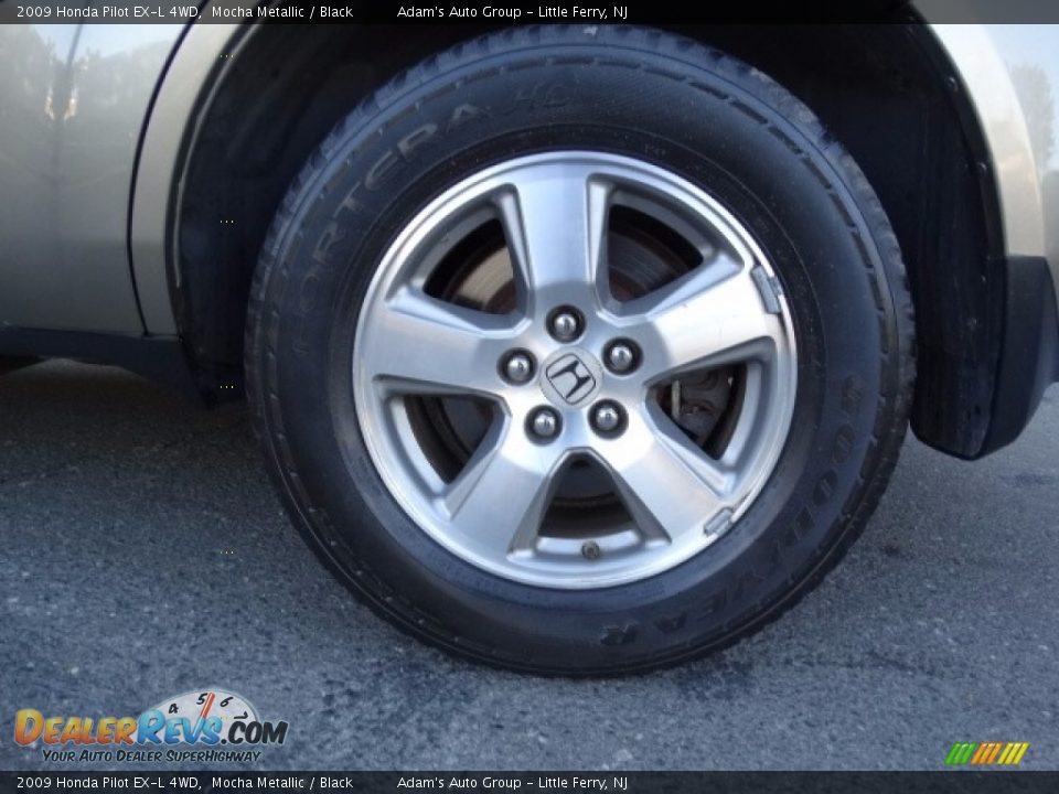 2009 Honda Pilot EX-L 4WD Mocha Metallic / Black Photo #33