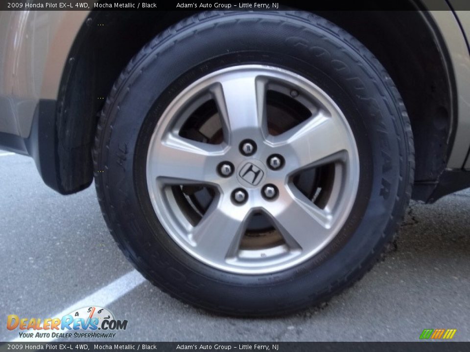 2009 Honda Pilot EX-L 4WD Mocha Metallic / Black Photo #35