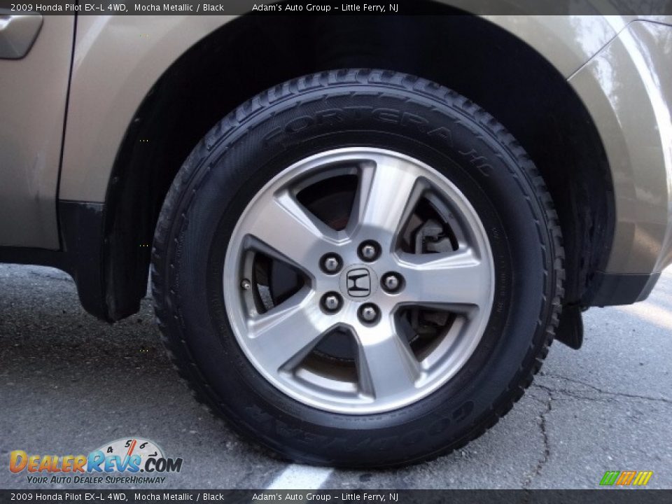 2009 Honda Pilot EX-L 4WD Mocha Metallic / Black Photo #36