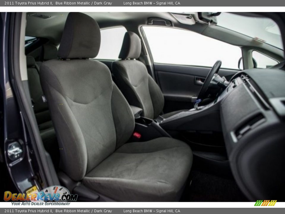2011 Toyota Prius Hybrid II Blue Ribbon Metallic / Dark Gray Photo #6