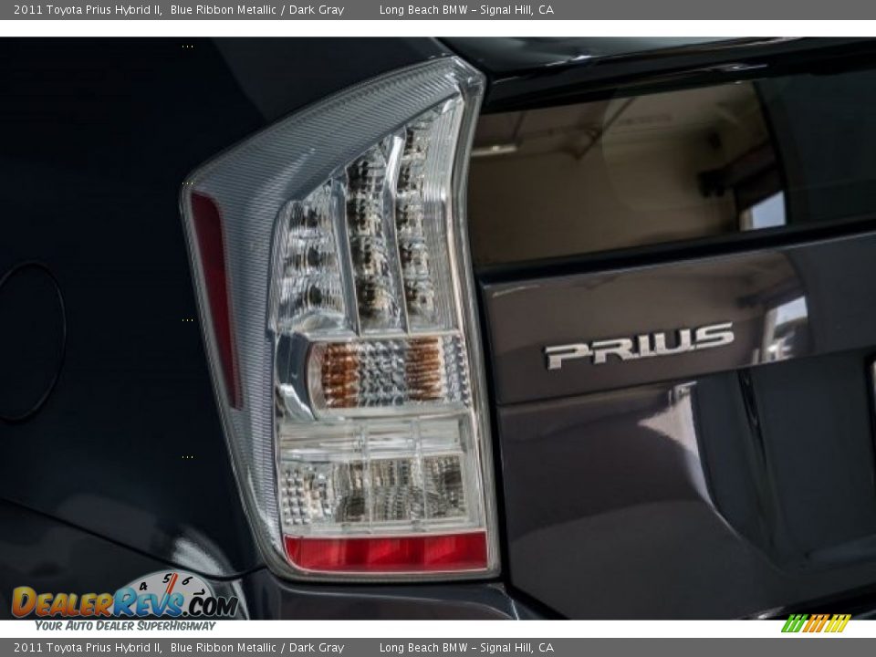 2011 Toyota Prius Hybrid II Blue Ribbon Metallic / Dark Gray Photo #7