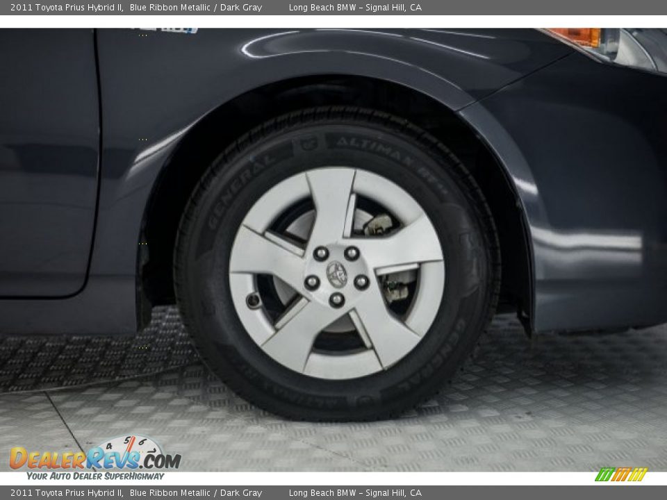 2011 Toyota Prius Hybrid II Blue Ribbon Metallic / Dark Gray Photo #8