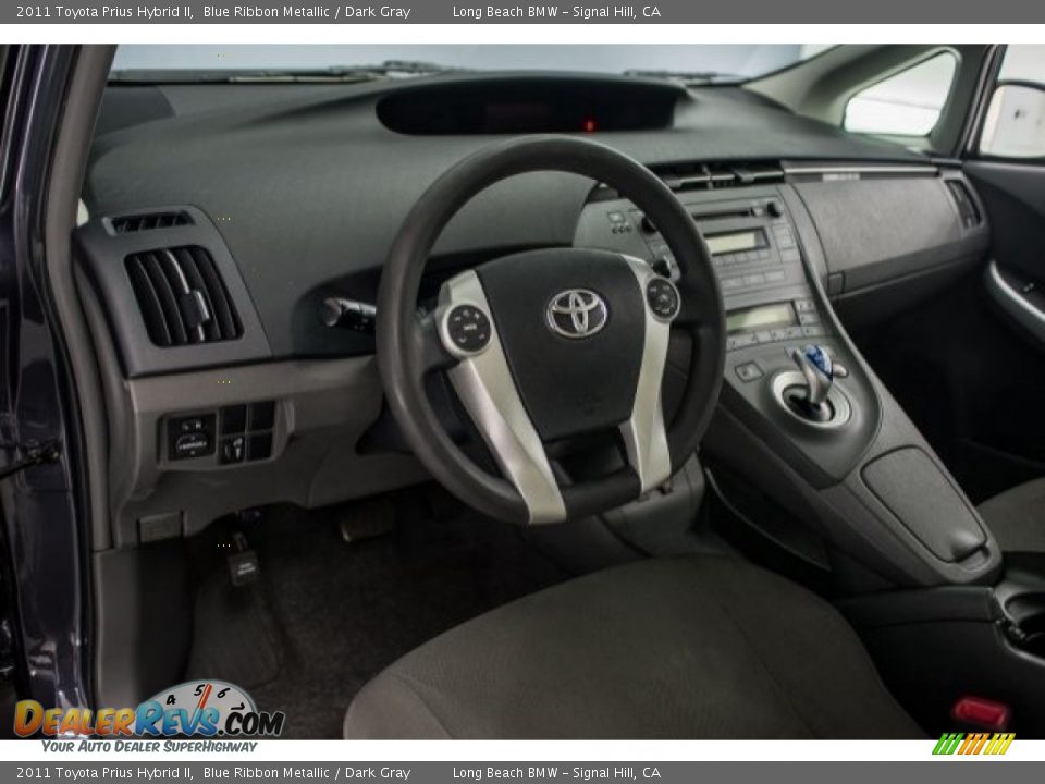 2011 Toyota Prius Hybrid II Blue Ribbon Metallic / Dark Gray Photo #15