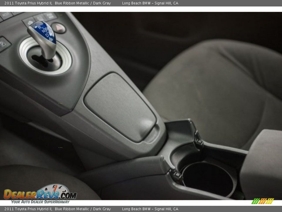 2011 Toyota Prius Hybrid II Blue Ribbon Metallic / Dark Gray Photo #16
