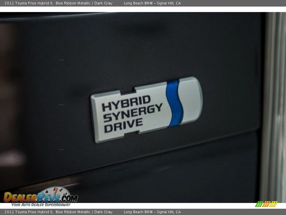 2011 Toyota Prius Hybrid II Blue Ribbon Metallic / Dark Gray Photo #20