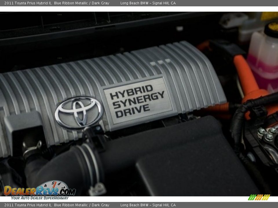 2011 Toyota Prius Hybrid II Blue Ribbon Metallic / Dark Gray Photo #24