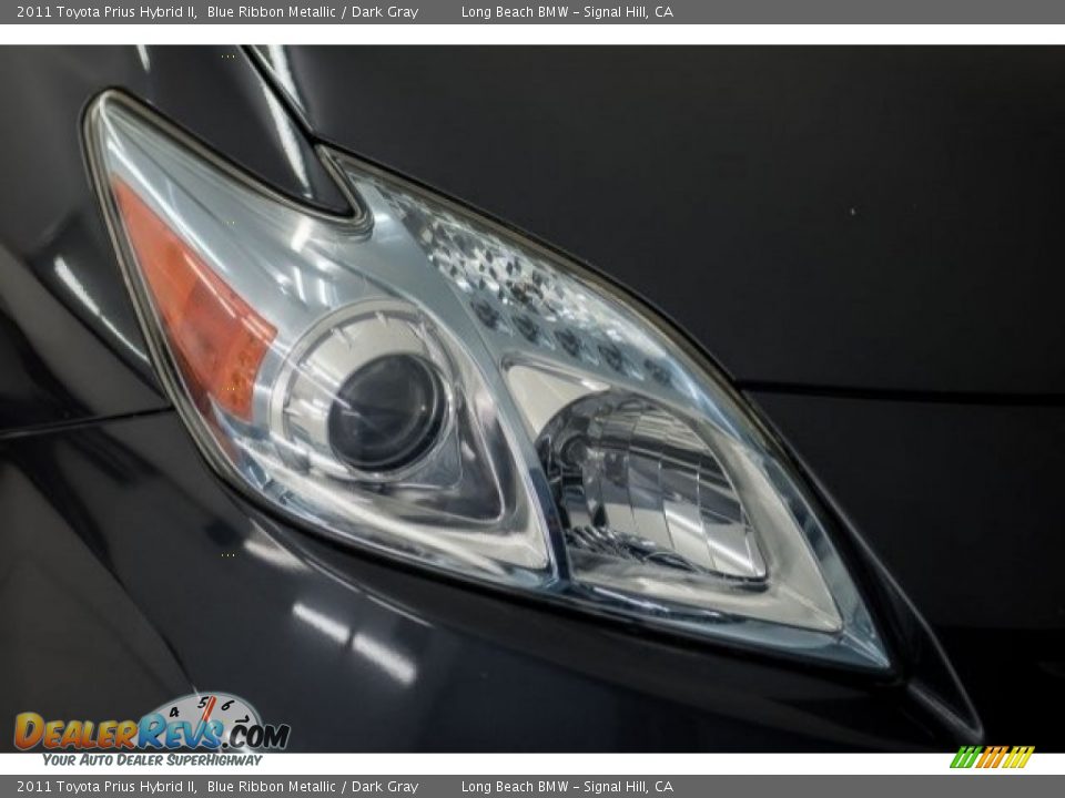 2011 Toyota Prius Hybrid II Blue Ribbon Metallic / Dark Gray Photo #25