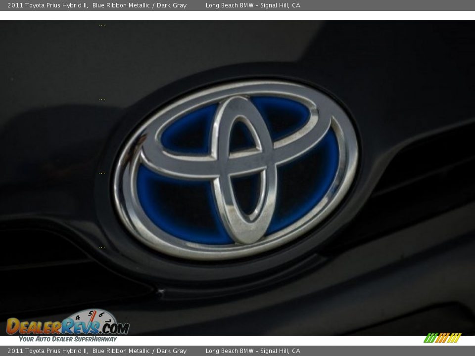 2011 Toyota Prius Hybrid II Blue Ribbon Metallic / Dark Gray Photo #26