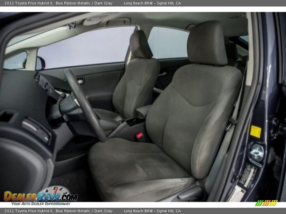 2011 Toyota Prius Hybrid II Blue Ribbon Metallic / Dark Gray Photo #28