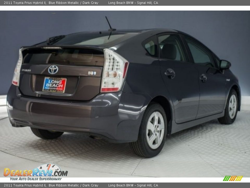 2011 Toyota Prius Hybrid II Blue Ribbon Metallic / Dark Gray Photo #30