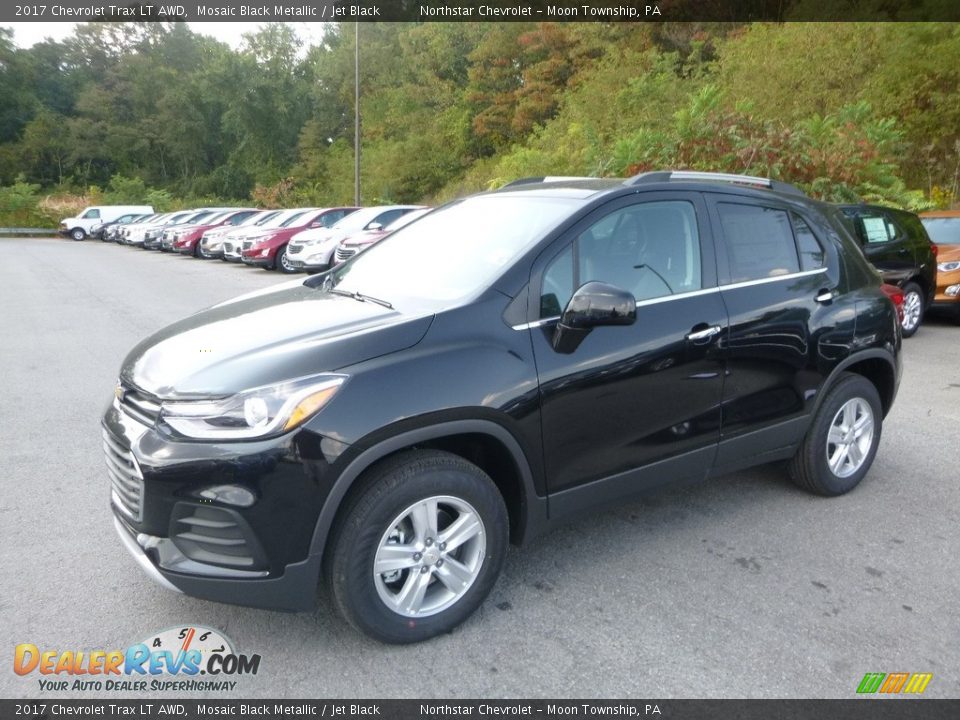 2017 Chevrolet Trax LT AWD Mosaic Black Metallic / Jet Black Photo #1