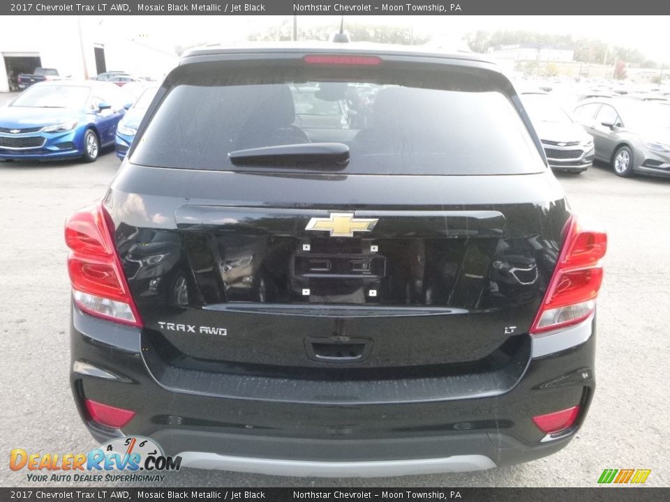 2017 Chevrolet Trax LT AWD Mosaic Black Metallic / Jet Black Photo #4