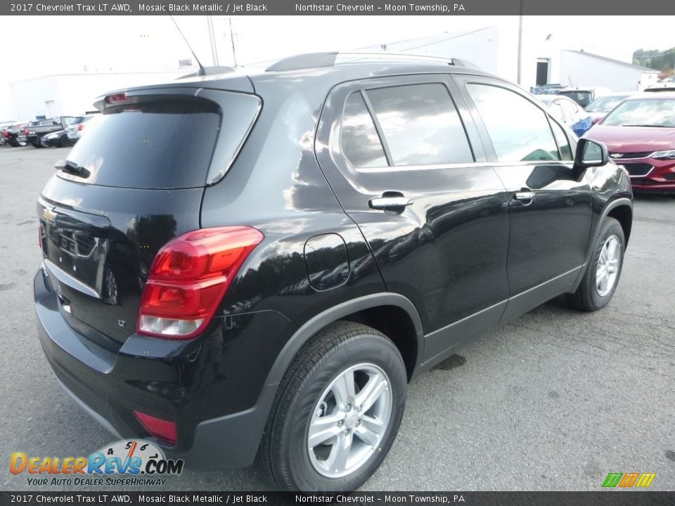 2017 Chevrolet Trax LT AWD Mosaic Black Metallic / Jet Black Photo #5