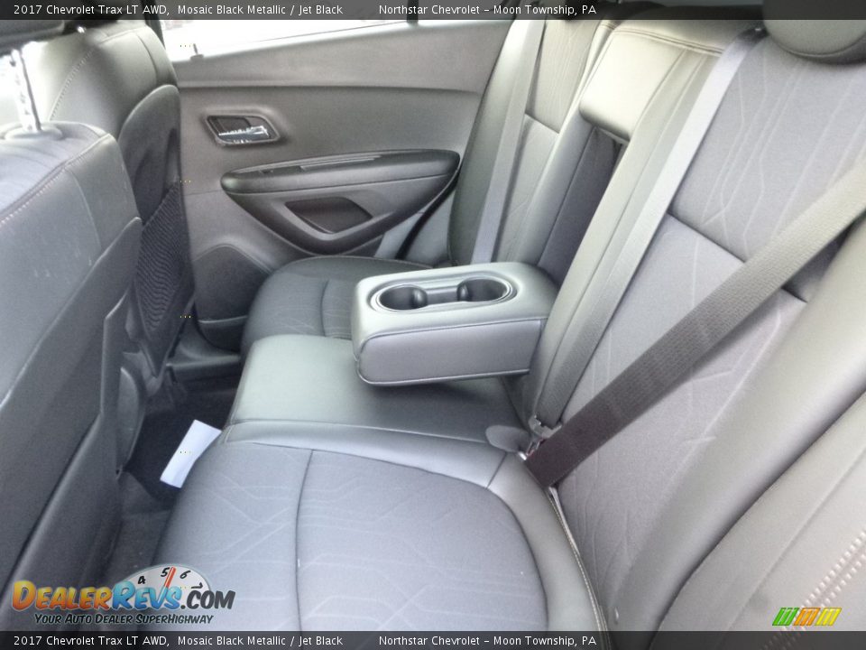2017 Chevrolet Trax LT AWD Mosaic Black Metallic / Jet Black Photo #12