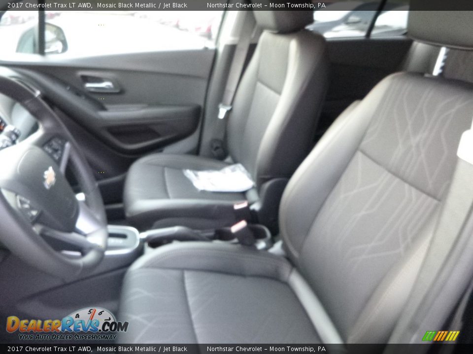 2017 Chevrolet Trax LT AWD Mosaic Black Metallic / Jet Black Photo #15