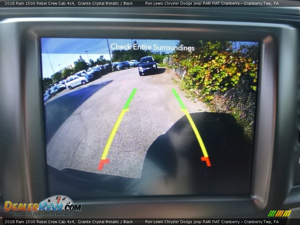 2018 Ram 1500 Rebel Crew Cab 4x4 Granite Crystal Metallic / Black Photo #17