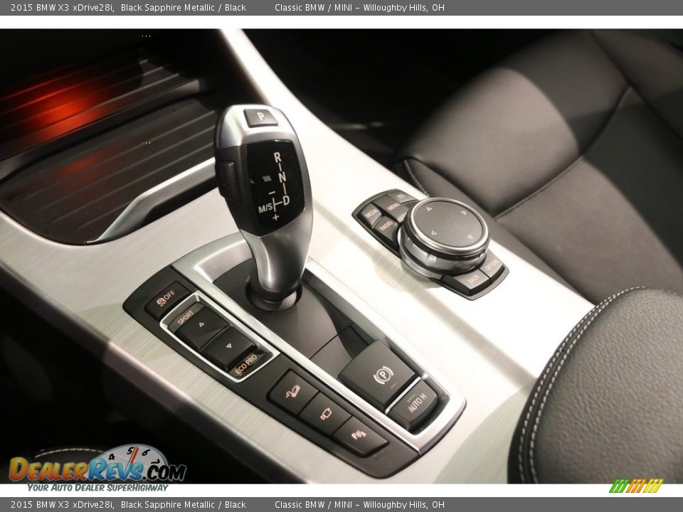 2015 BMW X3 xDrive28i Black Sapphire Metallic / Black Photo #14