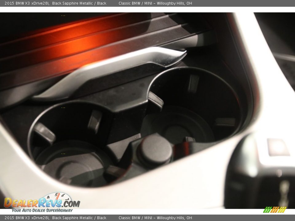 2015 BMW X3 xDrive28i Black Sapphire Metallic / Black Photo #15