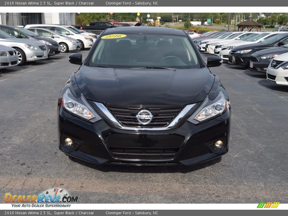 2016 Nissan Altima 2.5 SL Super Black / Charcoal Photo #30