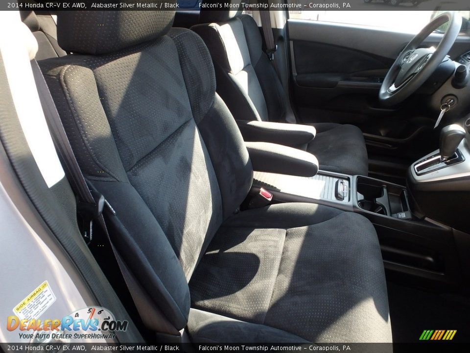 2014 Honda CR-V EX AWD Alabaster Silver Metallic / Black Photo #11