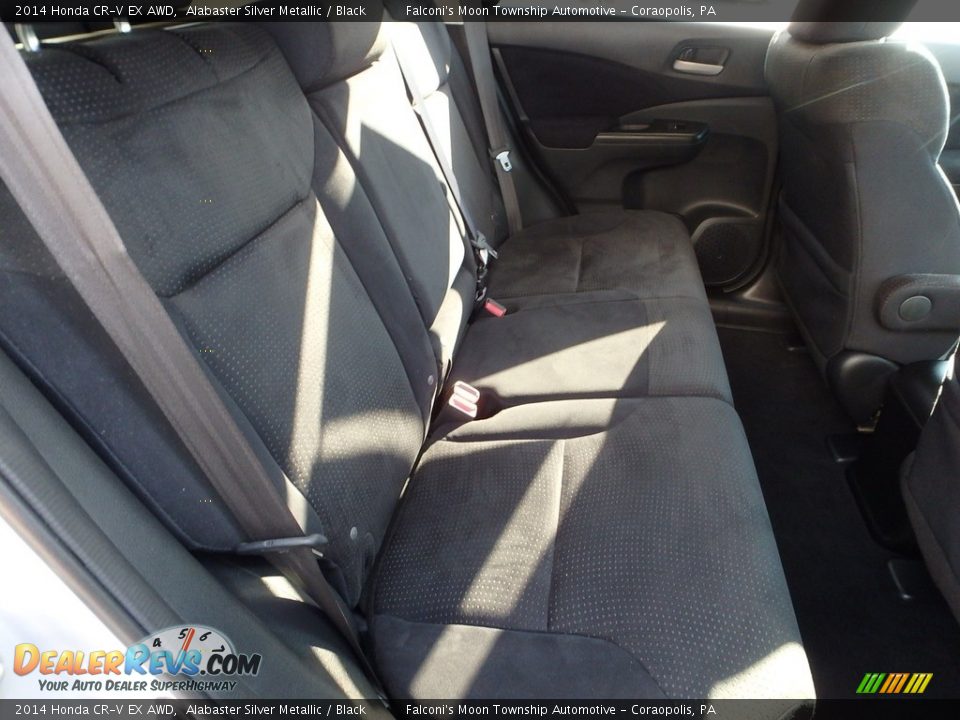 2014 Honda CR-V EX AWD Alabaster Silver Metallic / Black Photo #14