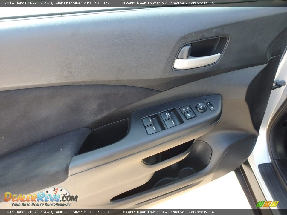 2014 Honda CR-V EX AWD Alabaster Silver Metallic / Black Photo #20