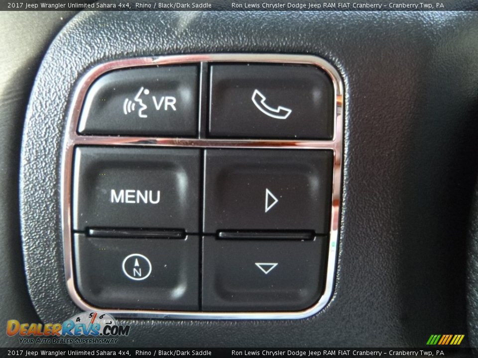 2017 Jeep Wrangler Unlimited Sahara 4x4 Rhino / Black/Dark Saddle Photo #18