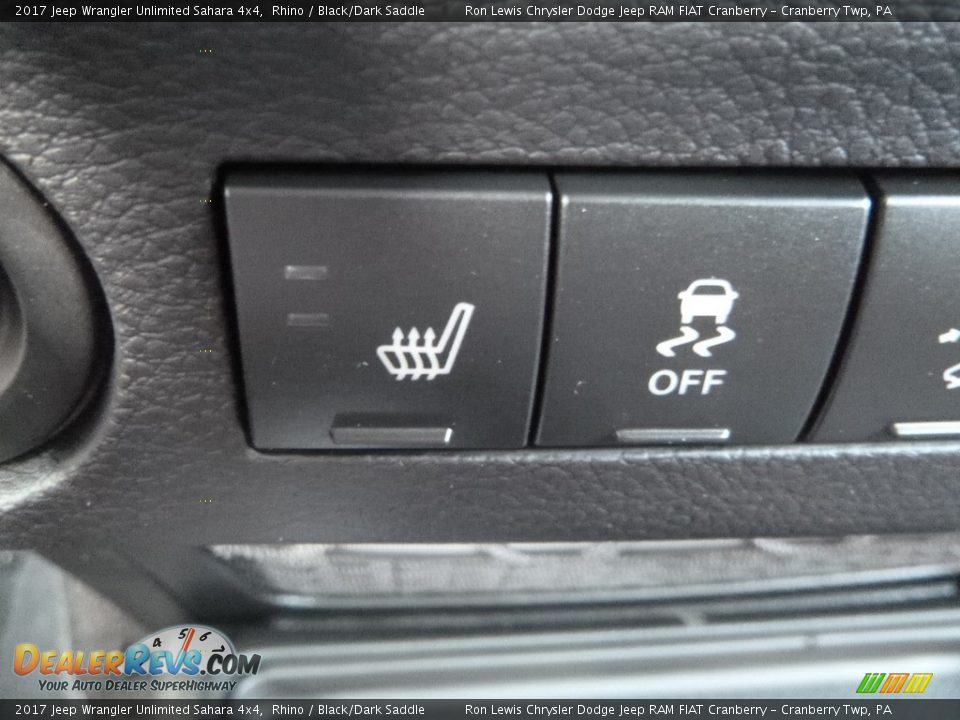 2017 Jeep Wrangler Unlimited Sahara 4x4 Rhino / Black/Dark Saddle Photo #20