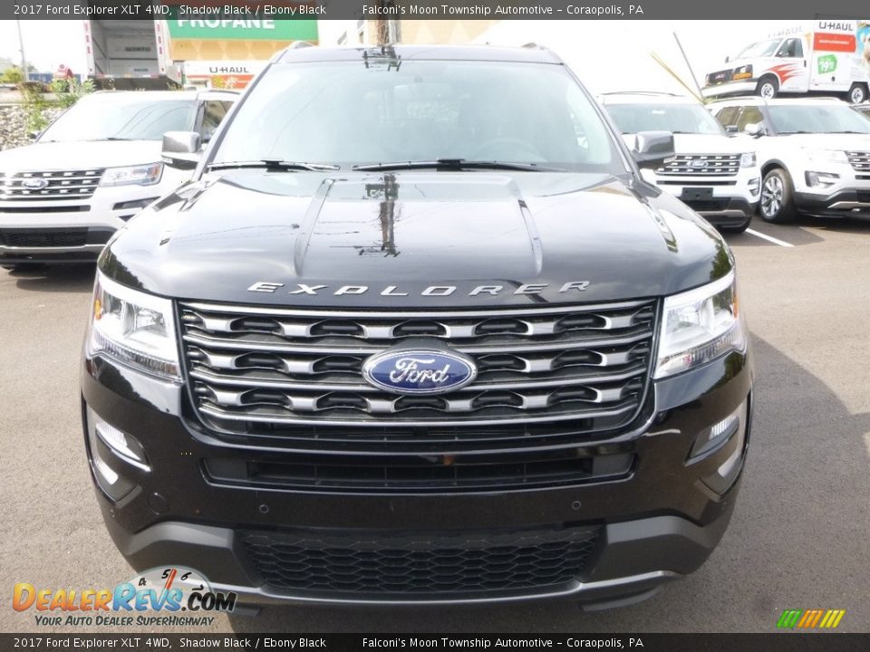 2017 Ford Explorer XLT 4WD Shadow Black / Ebony Black Photo #4