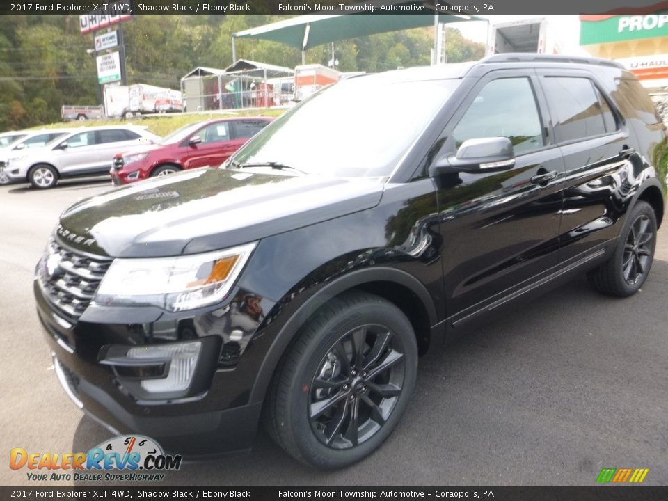 2017 Ford Explorer XLT 4WD Shadow Black / Ebony Black Photo #5