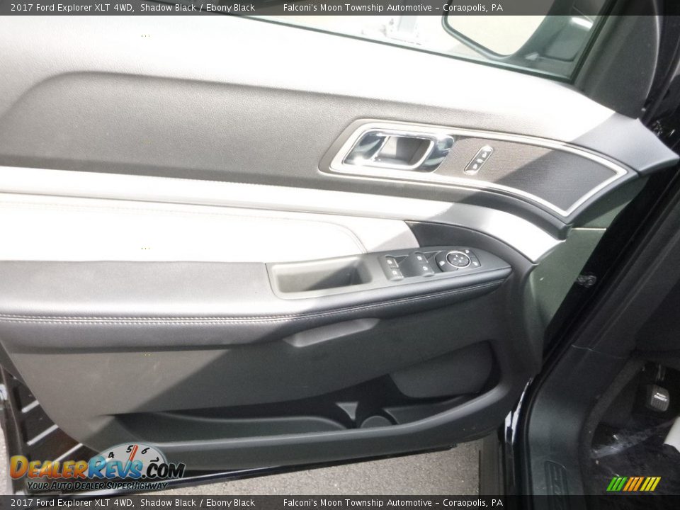2017 Ford Explorer XLT 4WD Shadow Black / Ebony Black Photo #11