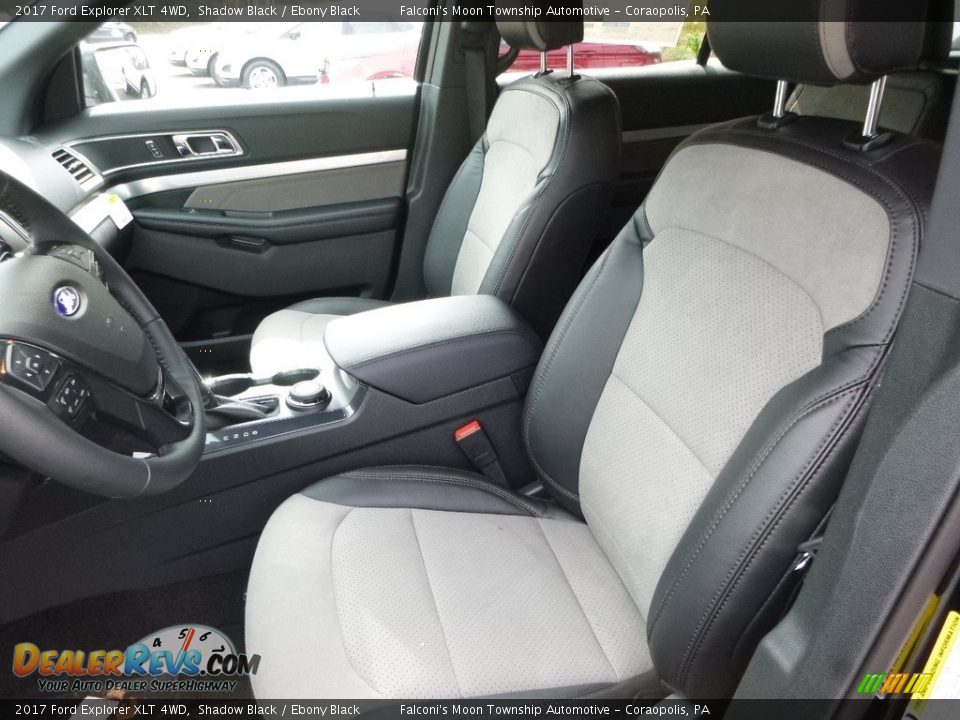 2017 Ford Explorer XLT 4WD Shadow Black / Ebony Black Photo #12