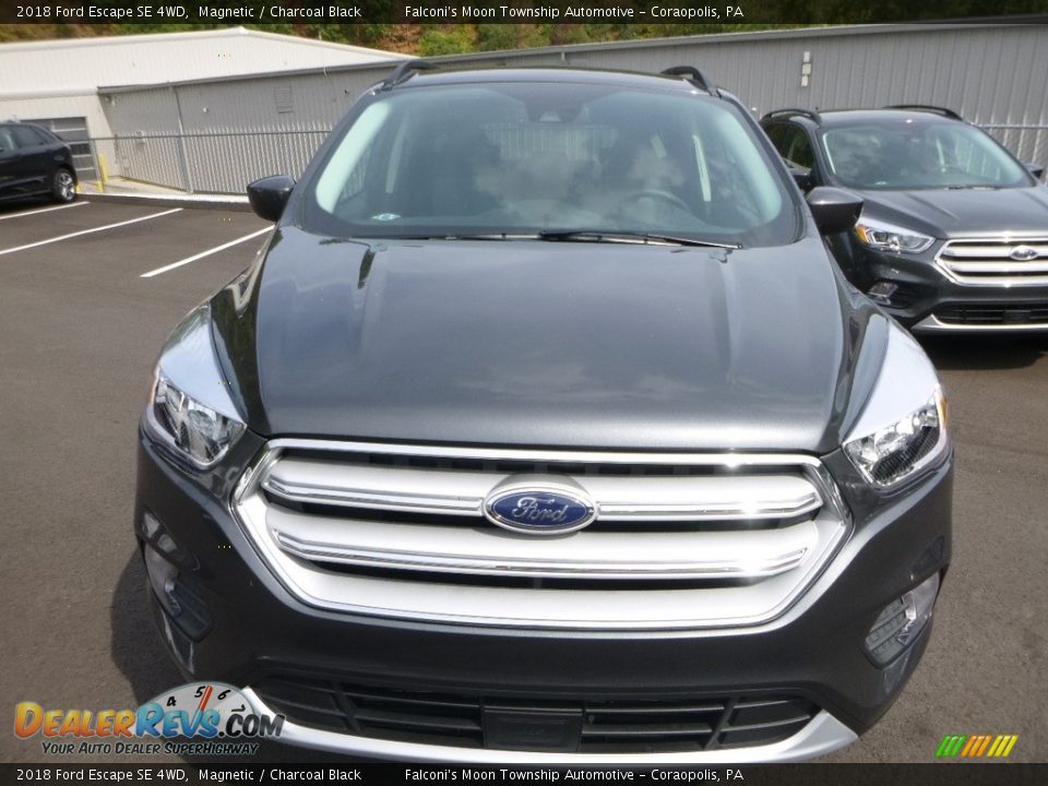 2018 Ford Escape SE 4WD Magnetic / Charcoal Black Photo #4