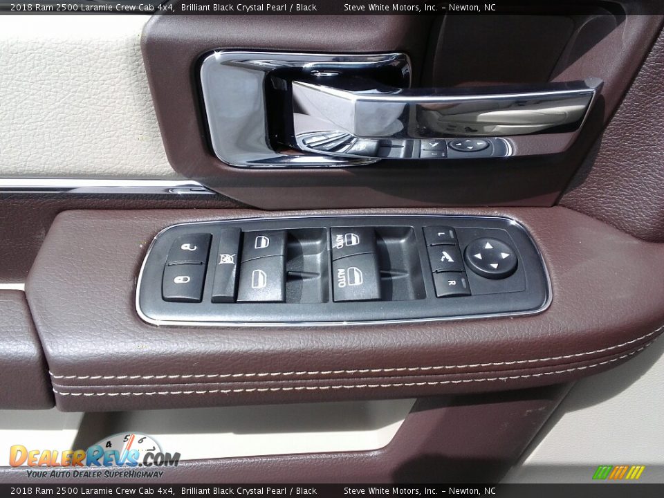2018 Ram 2500 Laramie Crew Cab 4x4 Brilliant Black Crystal Pearl / Black Photo #14