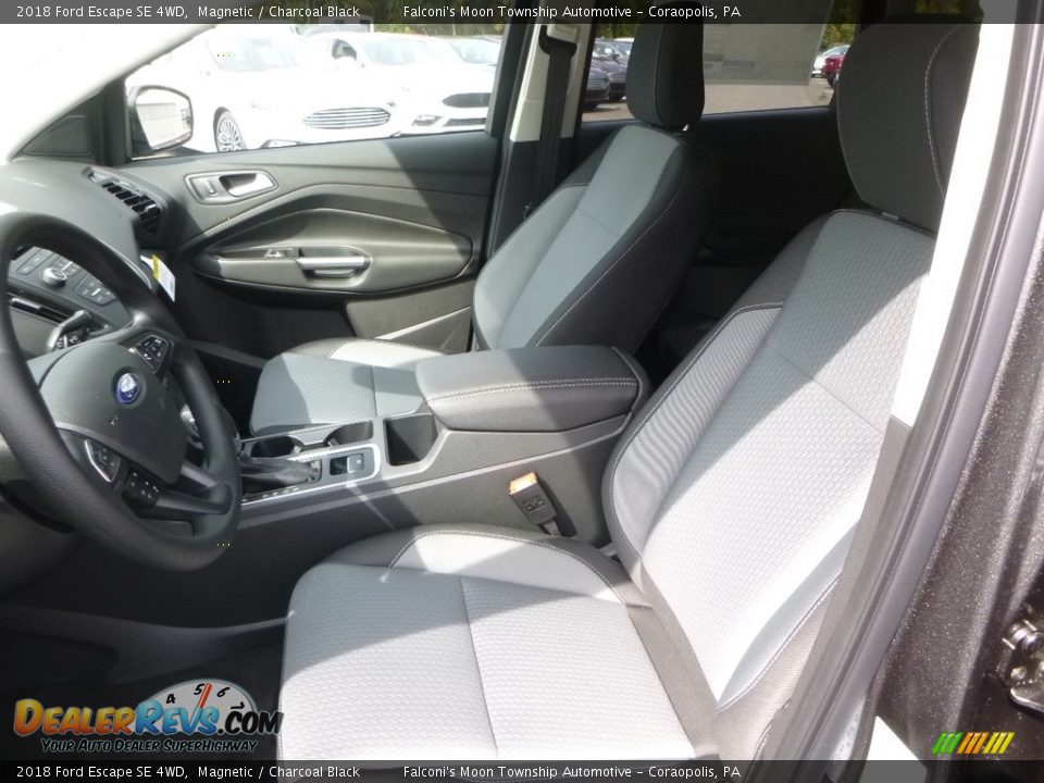 2018 Ford Escape SE 4WD Magnetic / Charcoal Black Photo #11