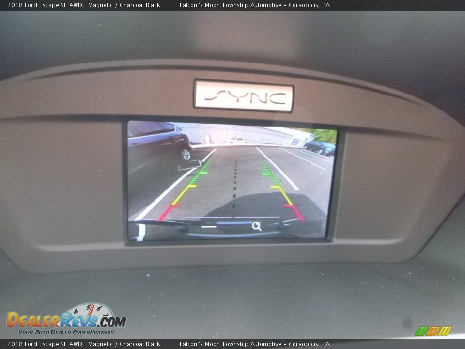 2018 Ford Escape SE 4WD Magnetic / Charcoal Black Photo #15