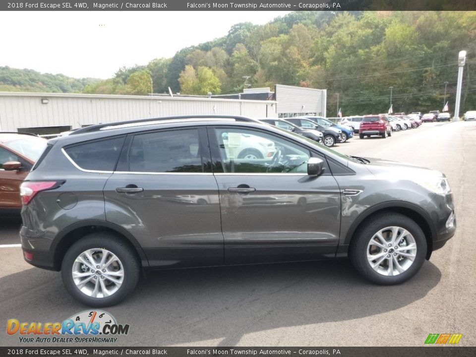 2018 Ford Escape SEL 4WD Magnetic / Charcoal Black Photo #1
