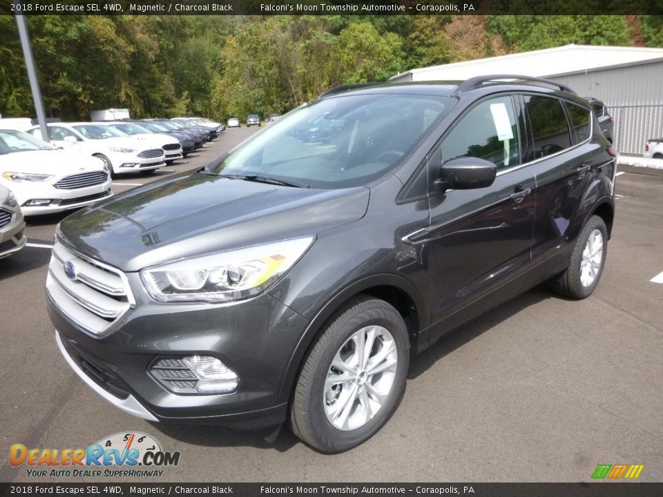 2018 Ford Escape SEL 4WD Magnetic / Charcoal Black Photo #5