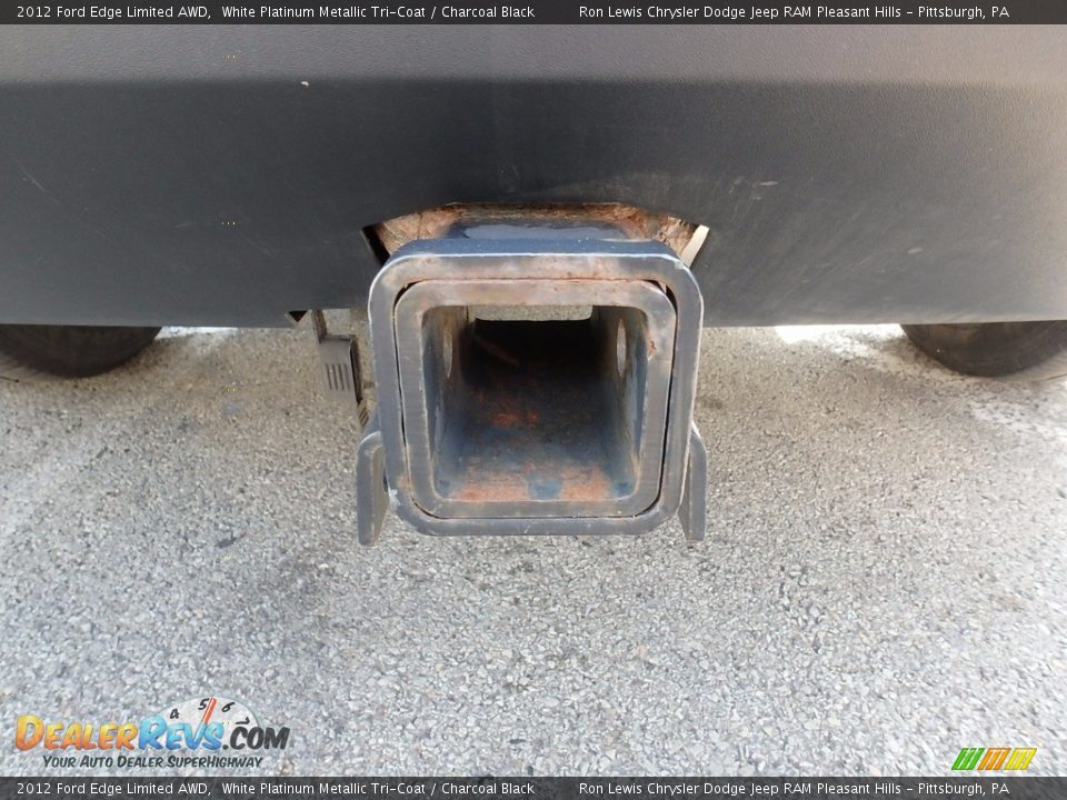 2012 Ford Edge Limited AWD White Platinum Metallic Tri-Coat / Charcoal Black Photo #2