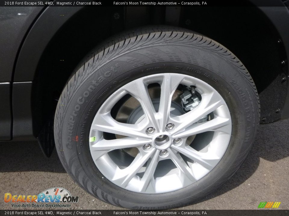 2018 Ford Escape SEL 4WD Magnetic / Charcoal Black Photo #7