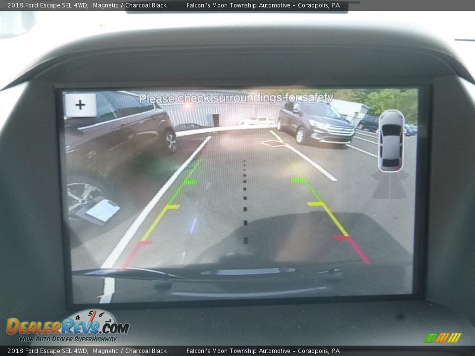 2018 Ford Escape SEL 4WD Magnetic / Charcoal Black Photo #15