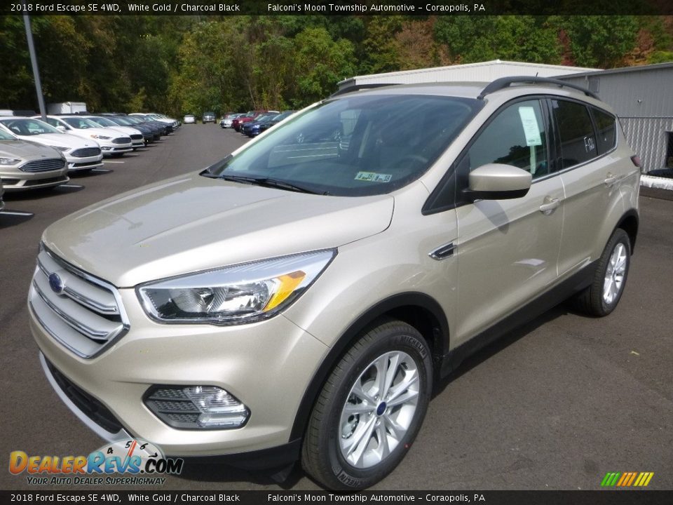 Front 3/4 View of 2018 Ford Escape SE 4WD Photo #5