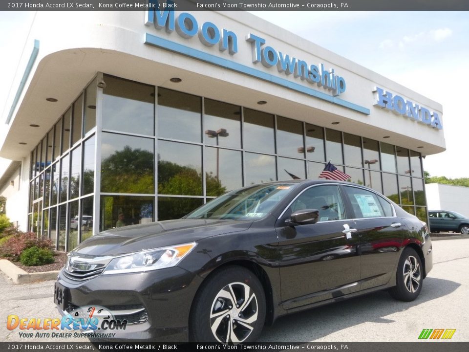 2017 Honda Accord LX Sedan Kona Coffee Metallic / Black Photo #1