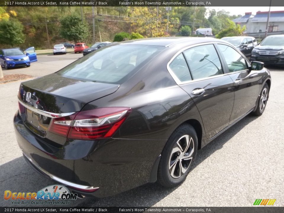 2017 Honda Accord LX Sedan Kona Coffee Metallic / Black Photo #4